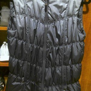 Ombre quilted vest